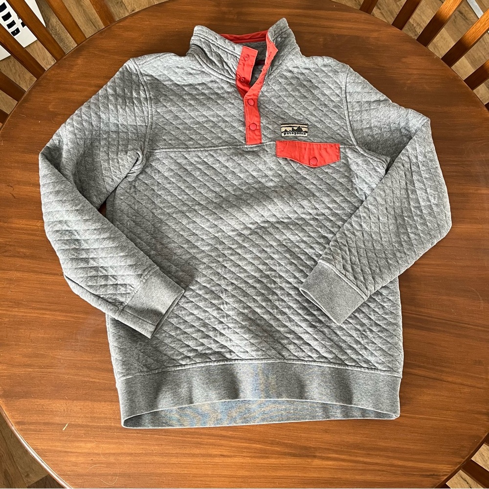 Patagonia Organic Cotton Quilted Snap-T